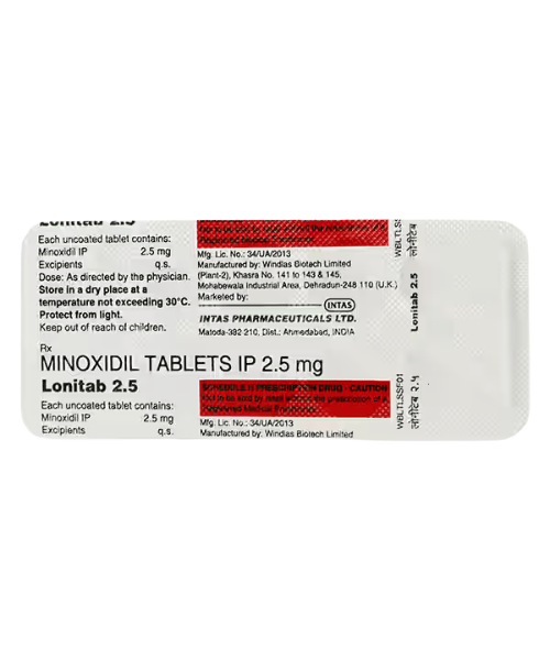 LONITAB 2.5MG*