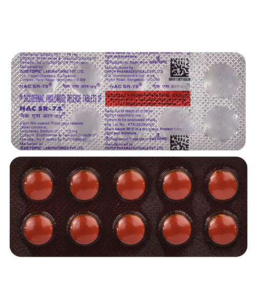 NAC SR 75MG TAB