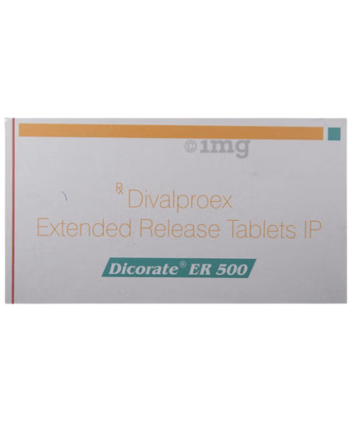 DICORATE ER 500MG TAB