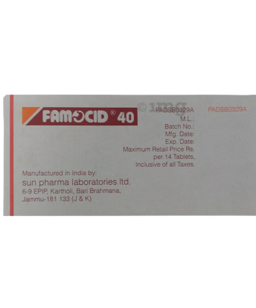 FAMOCID 40 MG TAB