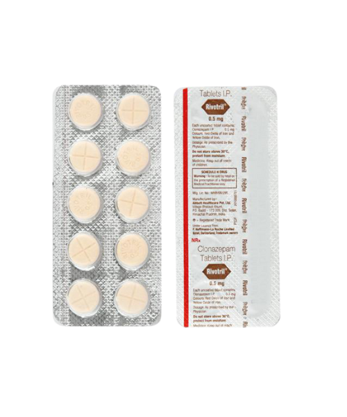RIVOTRIL 0.5MG TAB-15S