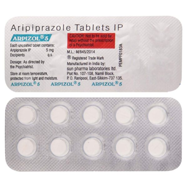 ARPIZOL 5 MG TAB